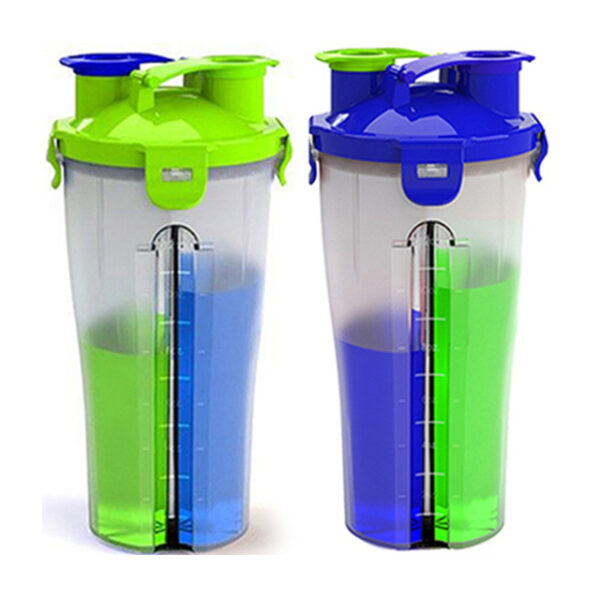 Two Compartment Dual Supplement Shaker Hydra Cup - Image 4