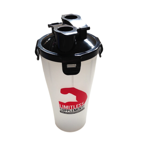 Two Compartment Dual Supplement Shaker Hydra Cup - Image 2