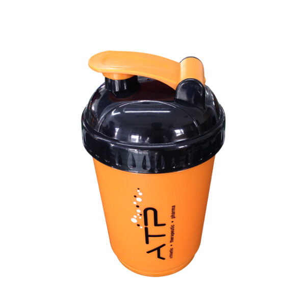 600ml 3 in 1 Protein Shaker Bottle With Wire Whisk Ball - Image 5